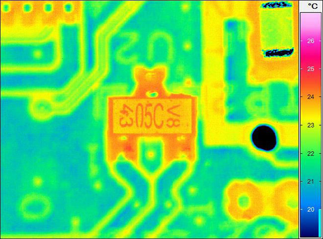 NEC紅外熱像儀對高密度裝配PCB基板的散熱評價(jià)